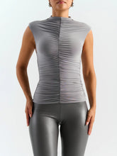 Load image into Gallery viewer, BRING THE RUCHED DRAMA TOP