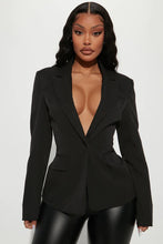 Load image into Gallery viewer, FASHION NOVA LOVE ME EMBELLISHED BLAZER