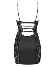 Load image into Gallery viewer, HUNKEMOLLER SOSHA PADDED UNDERWIRED SLIP DRESS IN BLACK