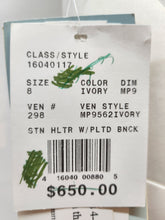 Load image into Gallery viewer, WEDDING / PROM / BRIDESMAID DRESS IN IVORY