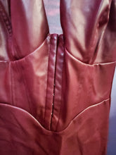 Load image into Gallery viewer, BOLD ALLURE FAUX CORSET MINI DRESS