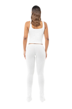 Load image into Gallery viewer, COUCOO BASIC CROPPED TANK IN BLACK/ WHITE