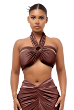 Load image into Gallery viewer, COUCOO LAUCALA TOP IN BARRACUDA BLUE / BEE POLEN / SATIVA GREEN / VIOLET ICE / OYSTER / KAOLIN CLAY