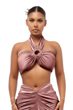 Load image into Gallery viewer, COUCOO LAUCALA TOP IN BARRACUDA BLUE / BEE POLEN / SATIVA GREEN / VIOLET ICE / OYSTER / KAOLIN CLAY