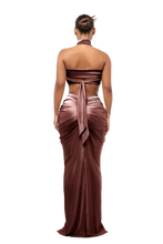 Load image into Gallery viewer, COUCOO LAUCALA SKIRT IN BEE POLEN / SATIVA GREEN / VIOLET / BARRACUDA BLUE / OYSTER