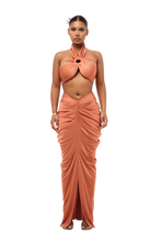 Load image into Gallery viewer, COUCOO LAUCALA SKIRT IN BEE POLEN / SATIVA GREEN / VIOLET / BARRACUDA BLUE / OYSTER