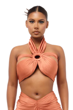 Load image into Gallery viewer, COUCOO LAUCALA TOP IN BARRACUDA BLUE / BEE POLEN / SATIVA GREEN / VIOLET ICE / OYSTER / KAOLIN CLAY