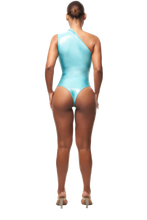 Load image into Gallery viewer, COUCOO ASYMMETRIC JANI BODYSUIT IN LUCKY PENNY / VARIOUS COLOURS