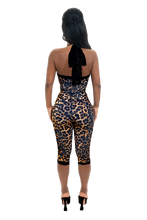 Load image into Gallery viewer, COUCOO LANAI CAPRI LEGGINGS AND HALTER TOP IN VARIOUS COLOURS