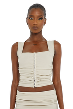 Load image into Gallery viewer, COUCOO PERITO SKIRT IN SATIN BLACK / SKI SLOPE