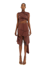 Load image into Gallery viewer, COUCOO UPSALA TOP IN TAMARIND SKIN