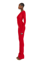 Load image into Gallery viewer, COUCOO LANAI LEGGINGS IN RED FLAG