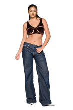 Load image into Gallery viewer, COUCOO RAMBLA CROP TOP IN CLOVE
