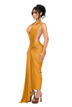Load image into Gallery viewer, COUCOO DIONE HALTER MIDI DRESS IN VARIOUS COLOURS