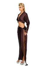 Load image into Gallery viewer, COUCOO DENALI SHIRT IN SIREN / SUMAC / BURNT HONEY / PRUSSIAN