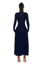 Load image into Gallery viewer, COUCOO ATACAMA LONG SLEEVE KNIT IN BLACK CAT / DEEP SPACE