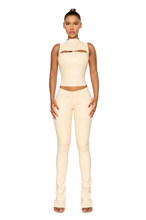 Load image into Gallery viewer, COUCOO AVILES TROUSER IN BUTTER BEAN