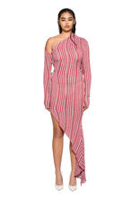 Load image into Gallery viewer, COUCOO DALAL DRESS - RED GLITCH