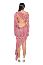 Load image into Gallery viewer, COUCOO DALAL DRESS - RED GLITCH