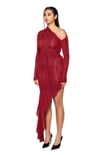 Load image into Gallery viewer, COUCOO DALAL DRESS IN CINNABAR