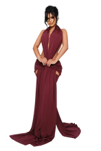 Load image into Gallery viewer, COUCOO FAEL CUT OUT MINI DRESS IN REDEDICATED