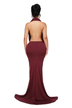 Load image into Gallery viewer, COUCOO FAEL CUT OUT MINI DRESS IN REDEDICATED