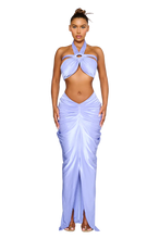 Load image into Gallery viewer, COUCOO LAUCALA SKIRT IN BEE POLEN / SATIVA GREEN / VIOLET / BARRACUDA BLUE / OYSTER