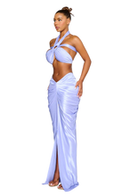 Load image into Gallery viewer, COUCOO LAUCALA SKIRT IN BEE POLEN / SATIVA GREEN / VIOLET / BARRACUDA BLUE / OYSTER