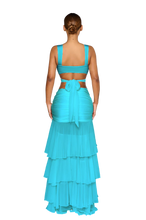 Load image into Gallery viewer, COUCOO SANI SKIRT IN CHANTILLY / INFINITY POOL / DRAGON FRUIT / POPPY PETAL