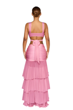 Load image into Gallery viewer, COUCOO SANI CROP IN RHUBARB / MONSTERA / CHANTILLY / POPPY PETAL / PASSION FRUIT / MOJITO/ DRAGON FRUIT.