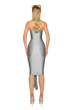 Load image into Gallery viewer, COUCOO RAKI DRESS IN LOBSTER CLAW / DOLPHIN SKIN