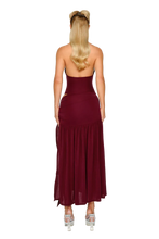 Load image into Gallery viewer, COUCOO ATACAMA KNIT DRESS IN CHIANTI