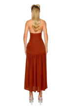 Load image into Gallery viewer, COUCOO ATACAMA KNIT DRESS IN HARISSA