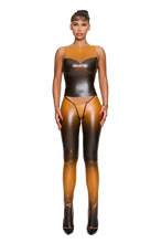 Load image into Gallery viewer, COUCOO AVILES TOP IN CARAMEL MARBLE