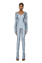 Load image into Gallery viewer, COUCOO LANAI LONG SLEEVED TOP IN TIDAL WAVE