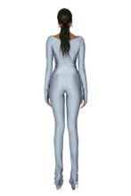 Load image into Gallery viewer, COUCOO LANAI LONG SLEEVED TOP IN TIDAL WAVE