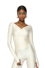 Load image into Gallery viewer, COUCOO LANAI LONG SLEEVED TOP IN KAFIR