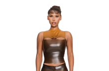 Load image into Gallery viewer, COUCOO KARAKORAM TOP - CARAMEL MARBLE