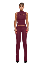 Load image into Gallery viewer, COUCOO STRADUN TROUSER IN POMEGRANATE SEED