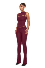 Load image into Gallery viewer, COUCOO STRADUN TROUSER IN POMEGRANATE SEED