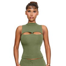 Load image into Gallery viewer, COUCOO STRADUN TOP IN LIEUTENANT GREEN