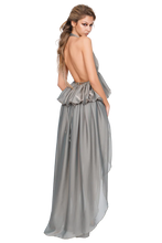 Load image into Gallery viewer, BOLZANO HALTER DRESS - MOSS MIST/SHADOW SAGE