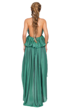Load image into Gallery viewer, BOLZANO HALTER DRESS - MOSS MIST/SHADOW SAGE