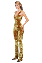 Load image into Gallery viewer, COUCOO DURAN RUCHED TROUSERS IN HONEY LIME