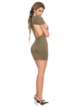 Load image into Gallery viewer, COUCOO DOLA MINI DRESS IN RED / BLACK / POWDER PINK / OLIVE / ARABICA / POWDER BLUE