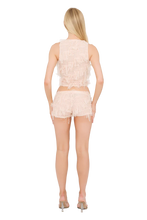 Load image into Gallery viewer, NIRA MINI SHORTS IN PALE PINK