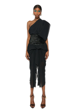 Load image into Gallery viewer, COUCOO PACAYA DRESS IN BLACK HOLE