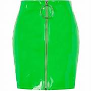 Load image into Gallery viewer, JADED LONDON NEON PVC MINI SKIRT
