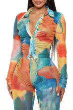 Load image into Gallery viewer, FASHION NOVA NEW VIBE PANTS SET IN MULTI COLOUR