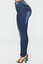 Load image into Gallery viewer, FASHION NOVA 'NO GOOD FOR EACHOTHER' JEANS IN MEDIUM BLUE DENIM